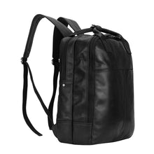 Lade das Bild in den Galerie-Viewer, Stavanger Lederrucksack schwarz