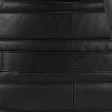 Lade das Bild in den Galerie-Viewer, Stavanger Lederrucksack schwarz