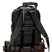 Lade das Bild in den Galerie-Viewer, Stavanger Lederrucksack schwarz