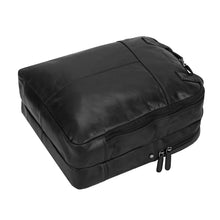 Lade das Bild in den Galerie-Viewer, Stavanger Lederrucksack schwarz