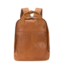 Lade das Bild in den Galerie-Viewer, Winternam Stavanger Lederrucksack cognac
